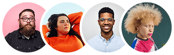 Avatars of FlipEx users