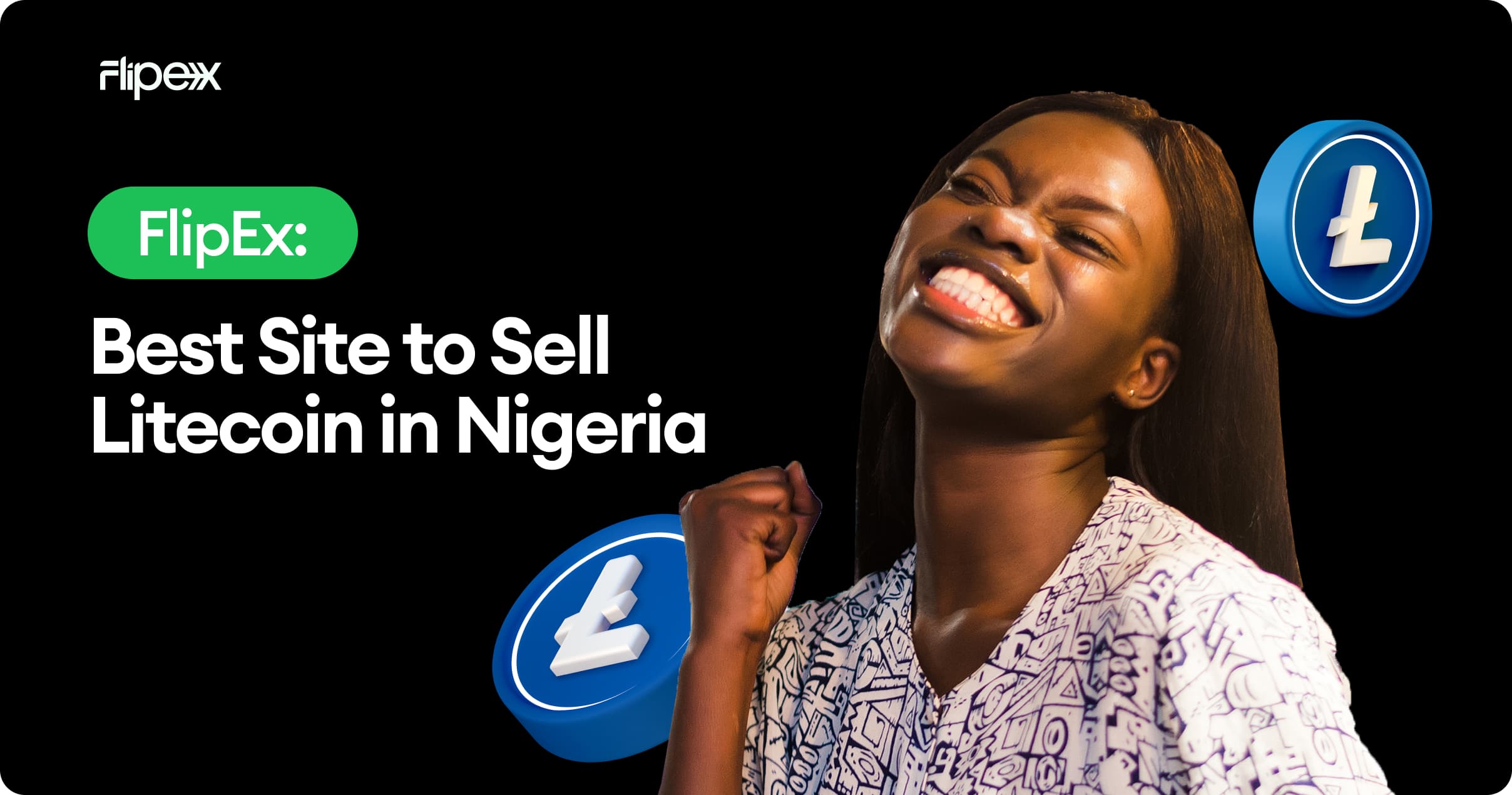 FlipEx - the best site to sell Litecoin (LTC) in Nigeria