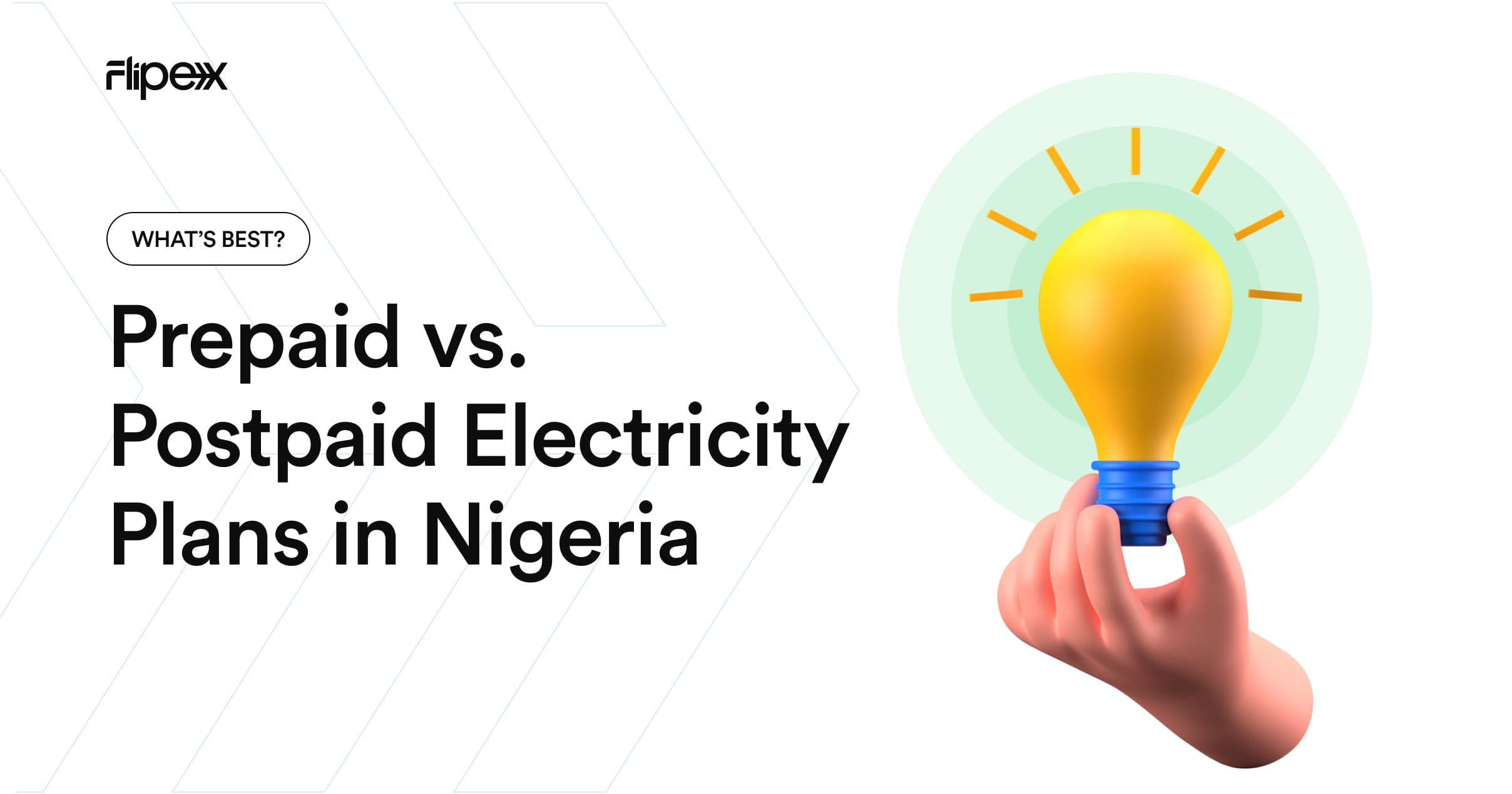 Know the differences between prepaid and postpaid electricity plans - buy power units across all Discos in Nigeria